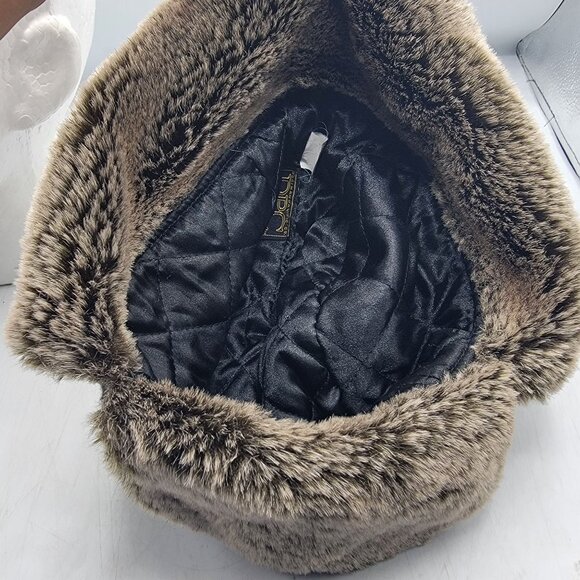 Dorfman Pacific Co Adults Small Medium Plaid Aviator Hat Winter Warm Outdoors - Picture 7 of 9